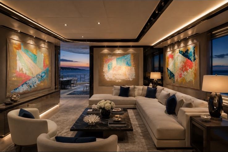 Yacht Design, interior study 1