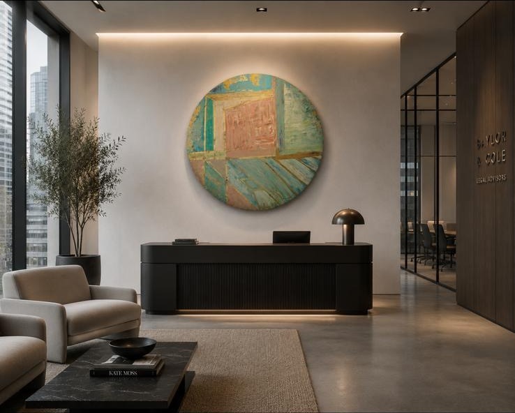 Tondo, interior study 1